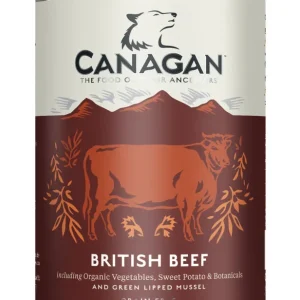 Echt Sparpaket 6 x 400 g Canagan British Beef Hunde Nassfutter